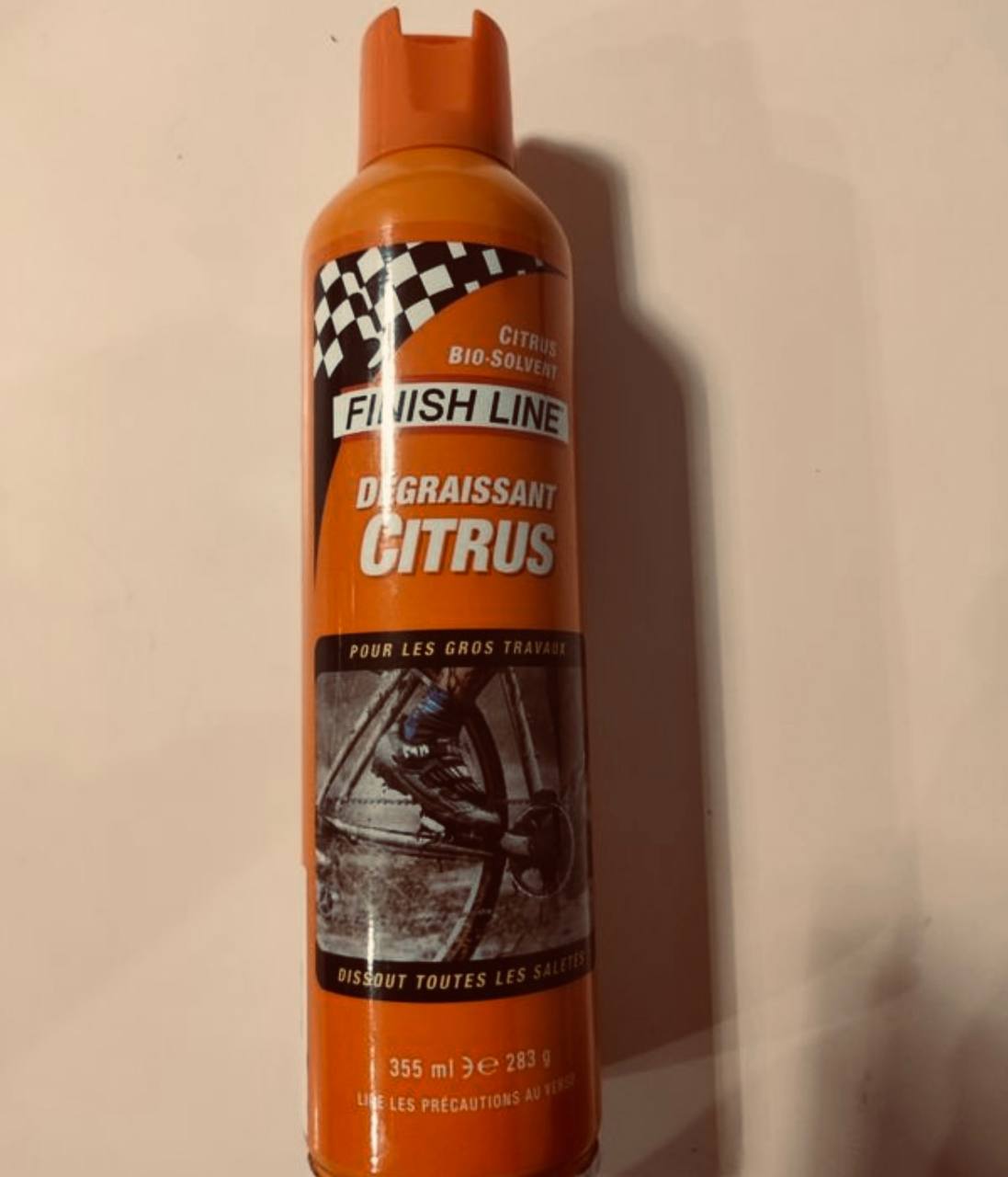 Nettoyant dégraissant en spray à base d’agrumes – Aérosol 355 ml