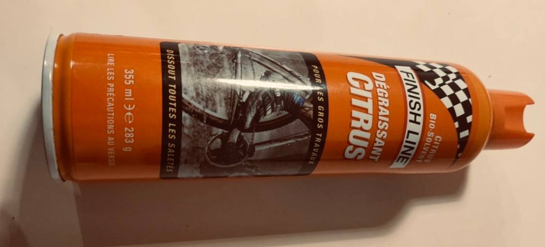 Nettoyant dégraissant en spray à base d’agrumes – Aérosol 355 ml