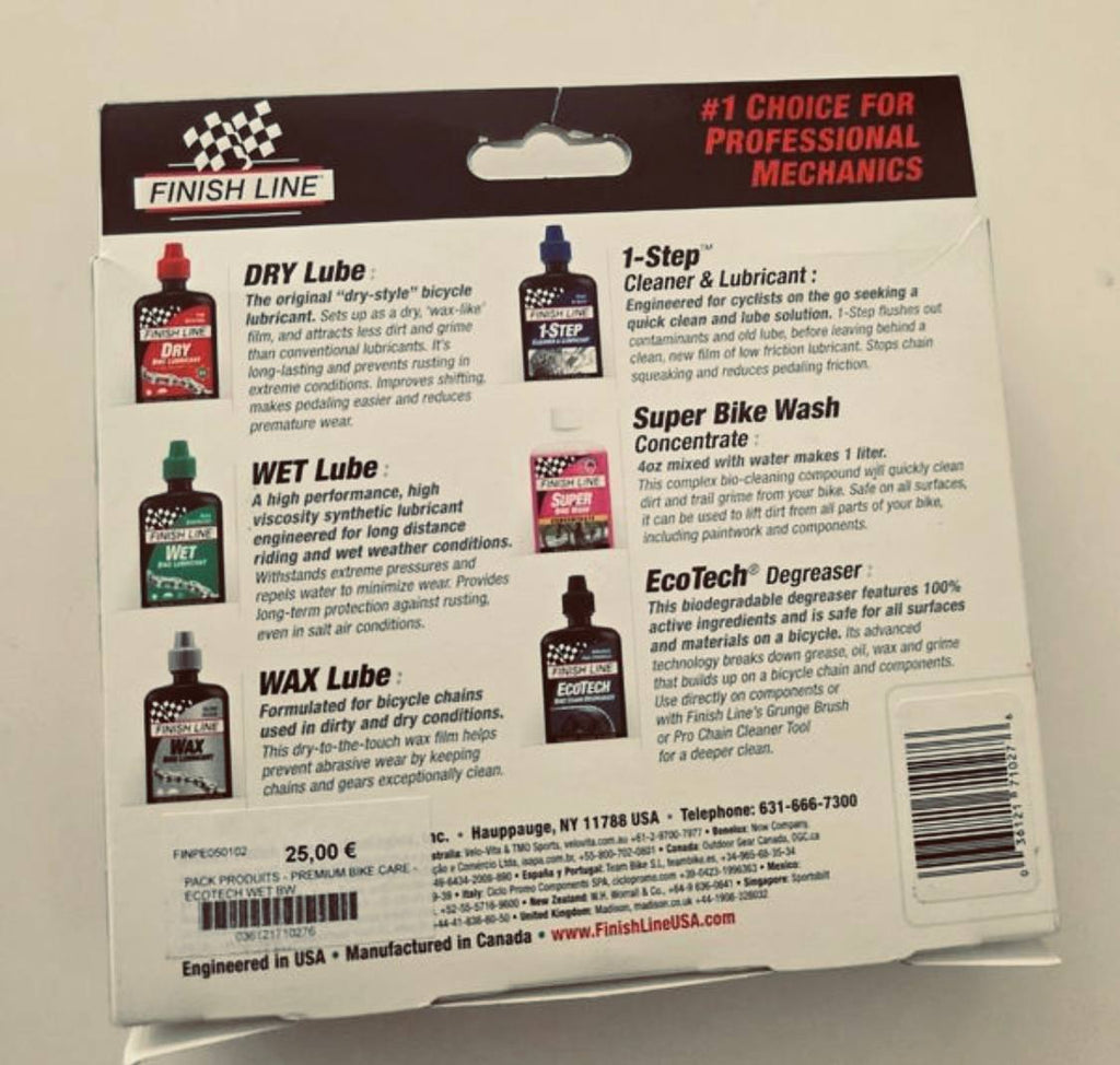Kit d’Entretien Vélo – Pack Complet (Nettoyage & Lubrification)