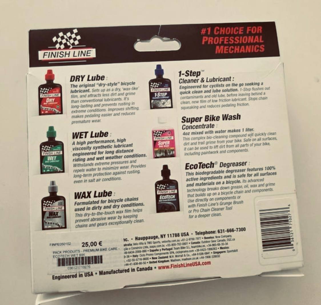 Kit d’Entretien Vélo – Pack Complet (Nettoyage & Lubrification)