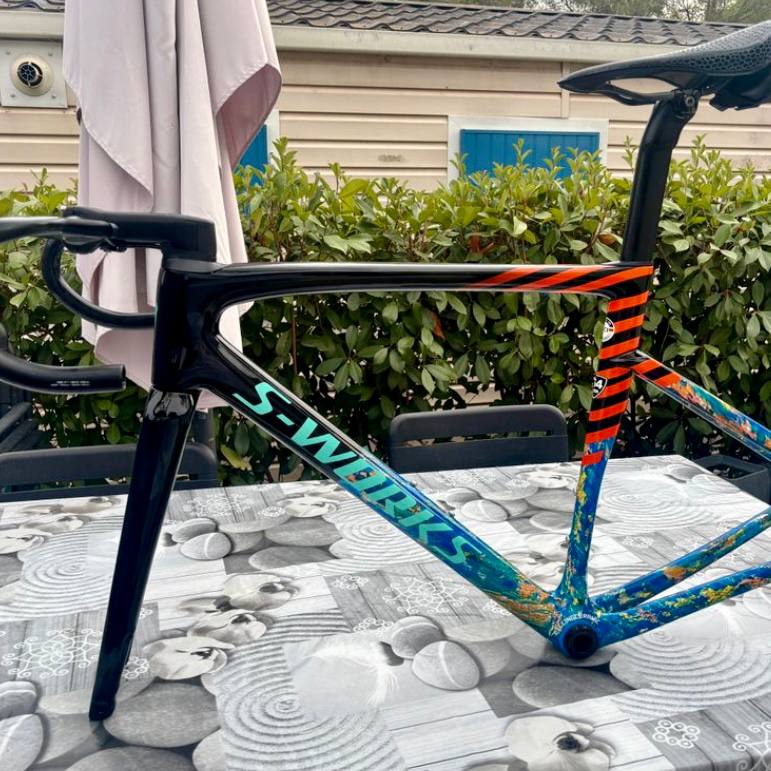 Cadre VTT électrique enduro carbone – Suspension arrière – Taille XL