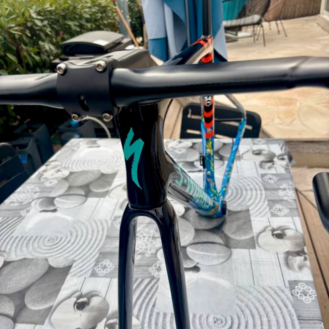 Cadre VTT électrique enduro carbone – Suspension arrière – Taille XL