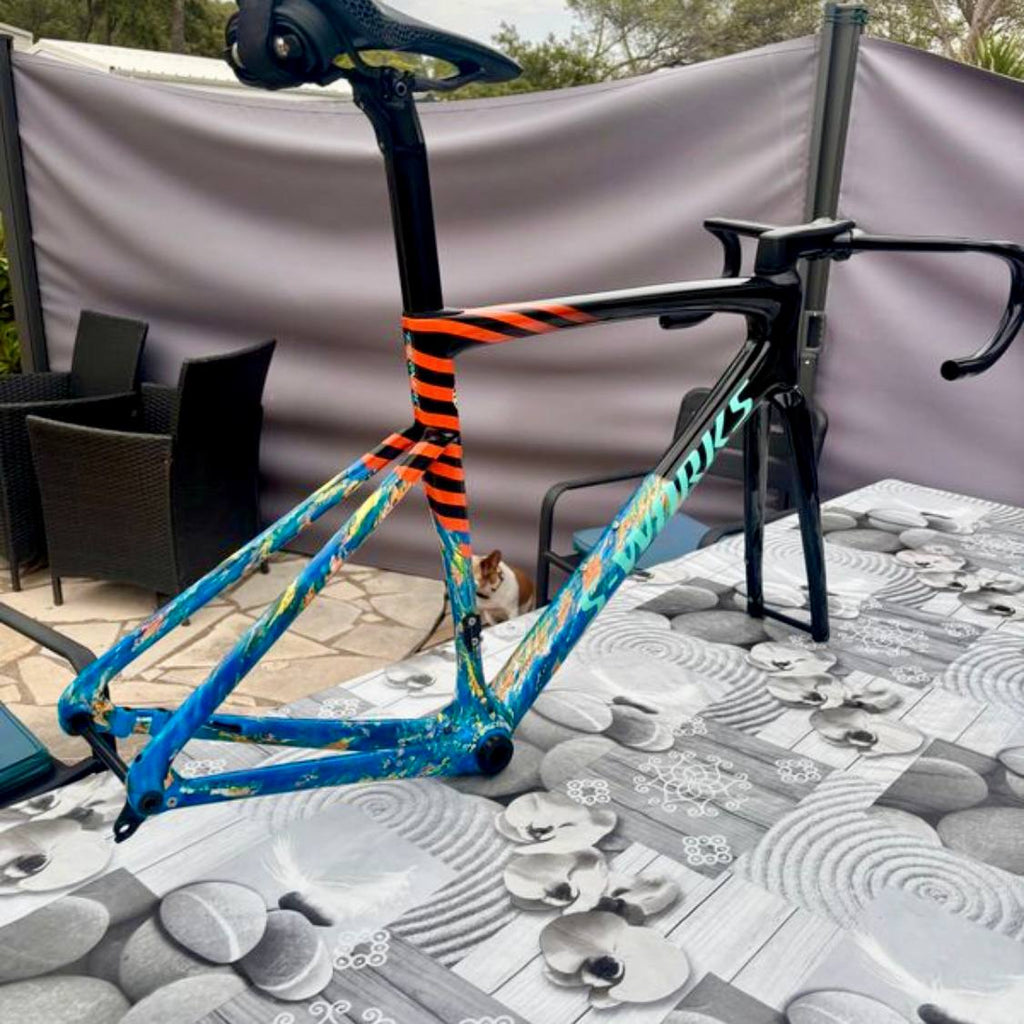 Cadre VTT électrique enduro carbone – Suspension arrière – Taille XL